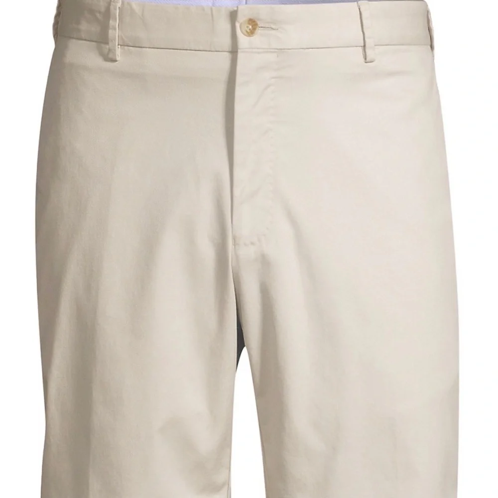 NWT PETER MILLER Cotton Twill Shorts, light gray